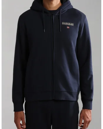 Hanorac regular fit cu logo Ayas, Albastru inchis