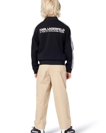 Pantaloni relaxed-fit cu buzunare oblice, Bej