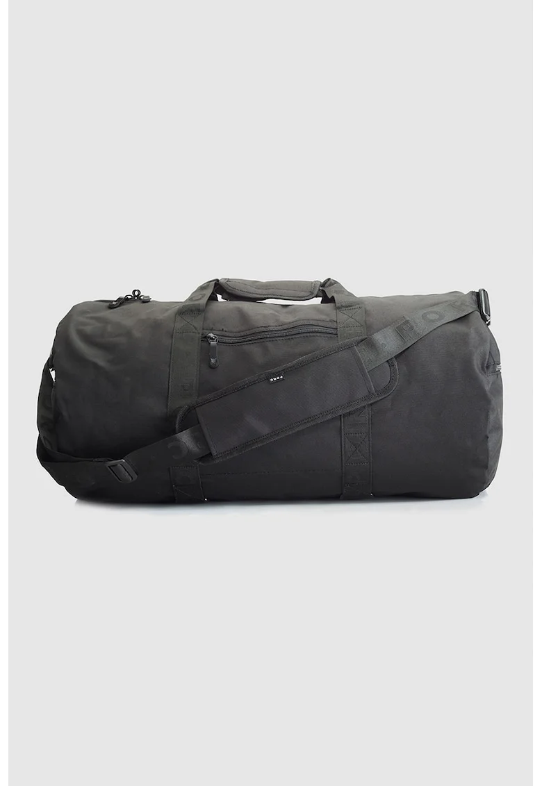 Geanta duffle unisex cu finisaj impermeabil, Negru