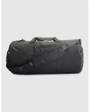 Geanta duffle unisex cu finisaj impermeabil, Negru