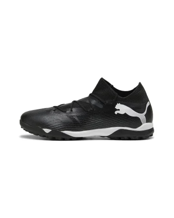 Pantofi mid-high pentru fotbal Future 7 Match, Alb/Negru