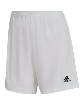 Pantaloni scurti de fotbal,  Poliester, Alb, Alb
