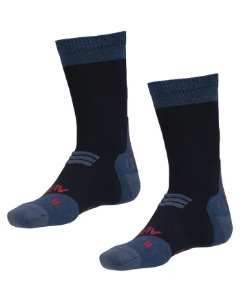 Sosete barbati,  Lana, Multicolor, Negru/Bleumarin