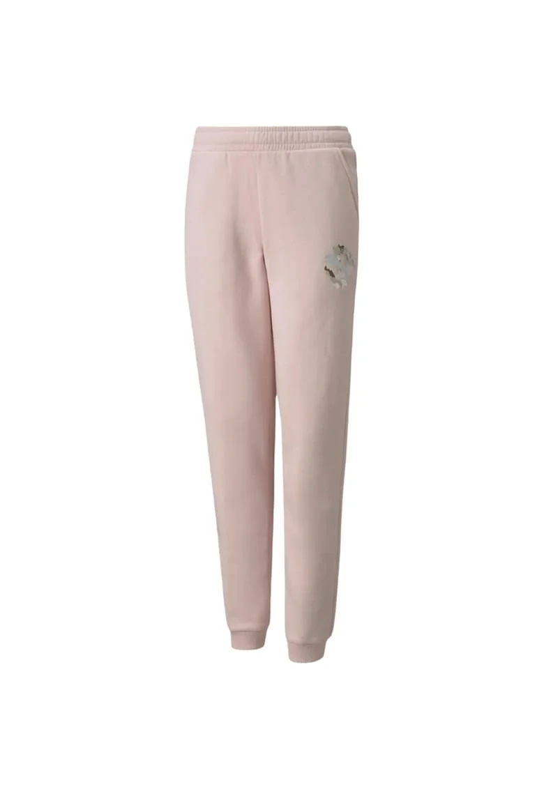 Pantaloni fete,  Alpha, Bumbac/Poliester, Roz, 6 ani,