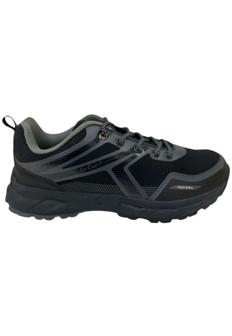 Pantofi sport barbati,  Sintetic, Negru/Griaz, Negru