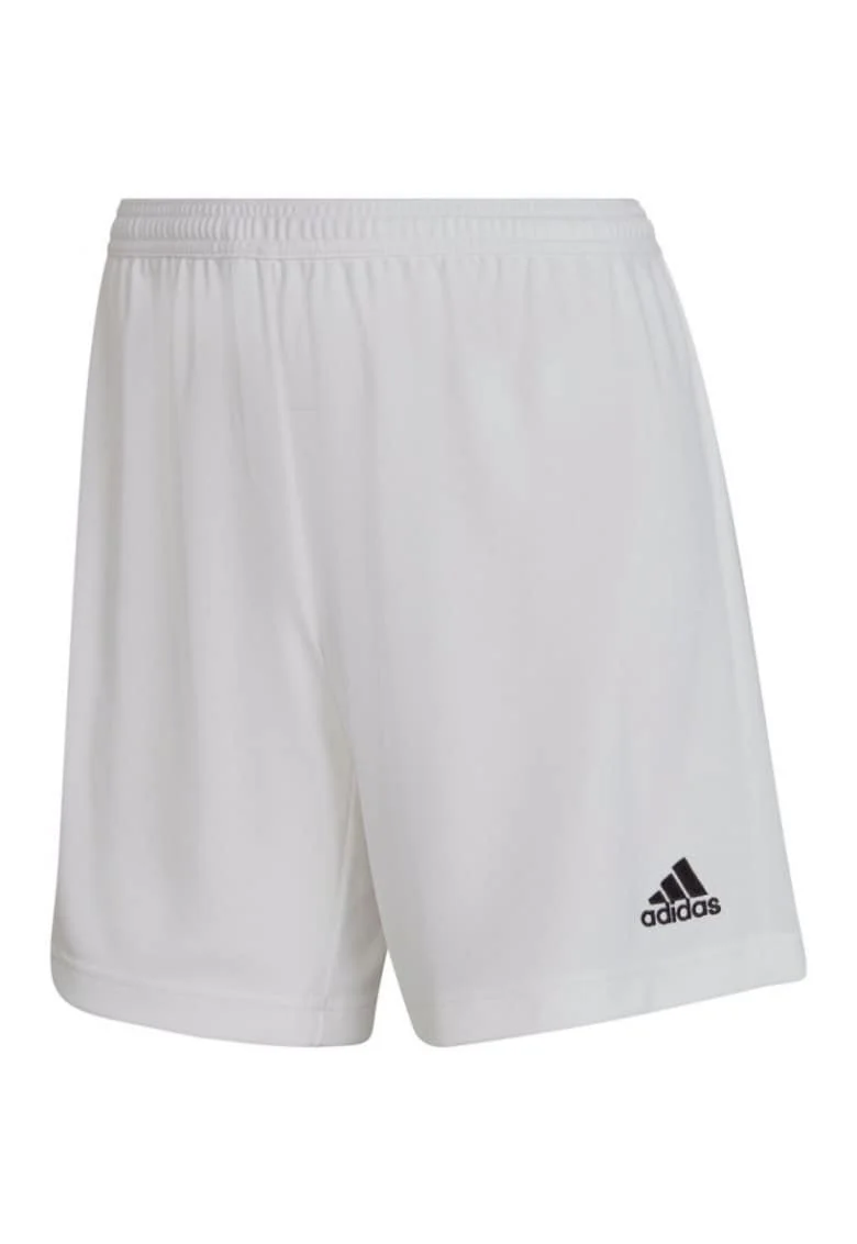 Pantaloni scurti de fotbal,  Poliester, Alb