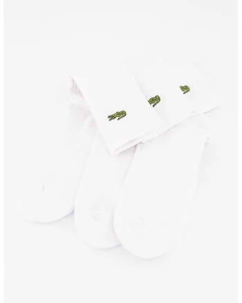Set de sosete lungi unisex - 3 perechi, Alb