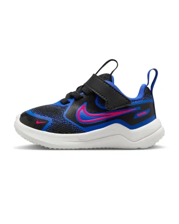 Pantofi Cosmic cu inchidere velcro pentru alergare, Negru/Blue Royal