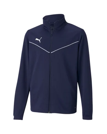 Hanorac pentru copii  teamRISE Training Poly Jacket Jr bleumarin 657393 06658