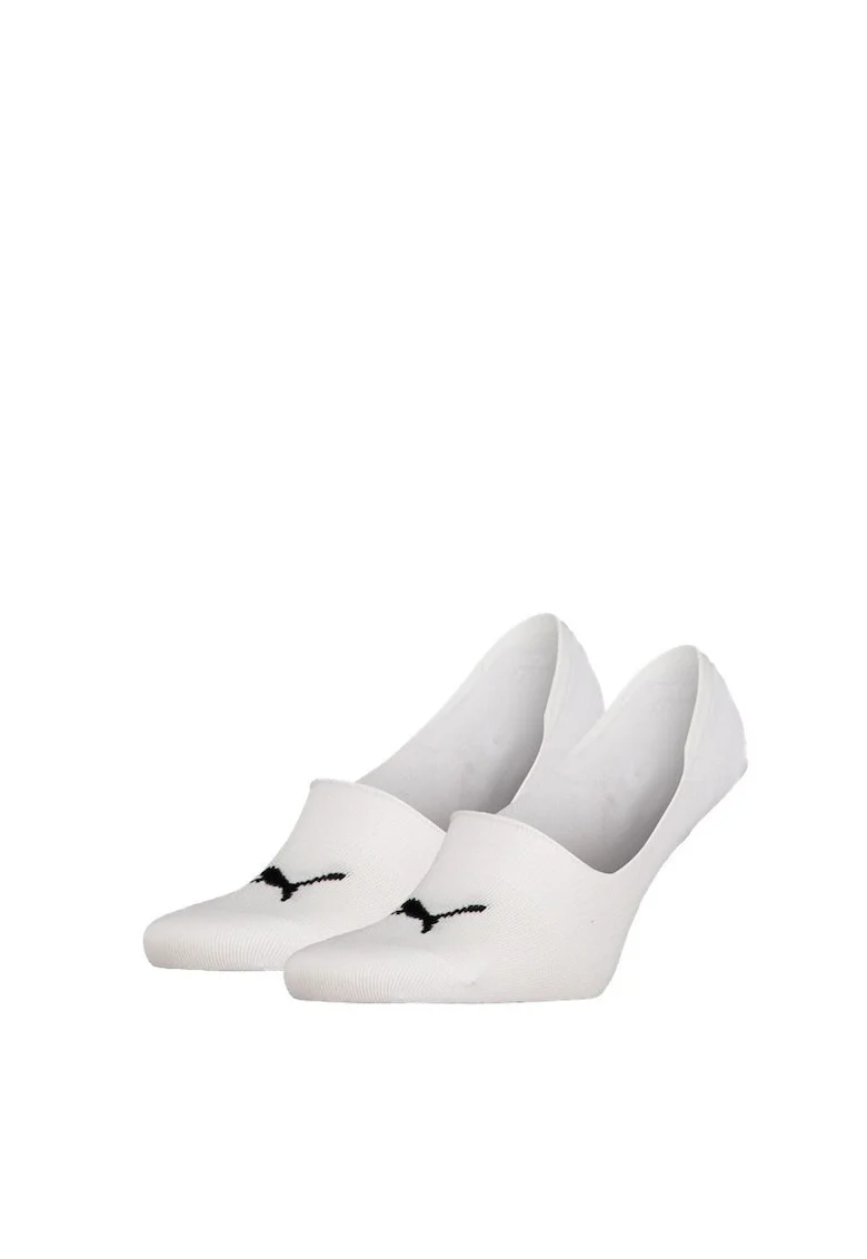 Sosete  pentru Femei, footie 2p unisex, 938394-04, Alb, Alb