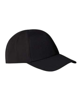 Sapca cu capsa pe partea din spate si aspect contrastant pentru drumetii, Negru
