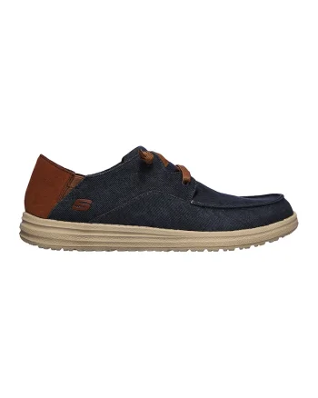 Pantofi casual cu aspect contrastant Melson, Bleumarin