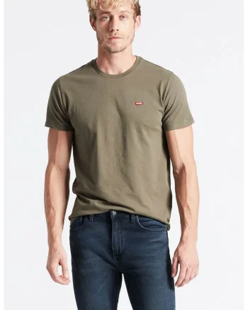 Tricou cu decolteu la baza gatului, Bej melange