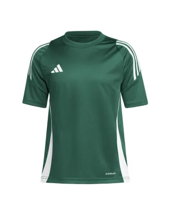 Tricou sport copii  tiro 24 jr, poliester, verde
