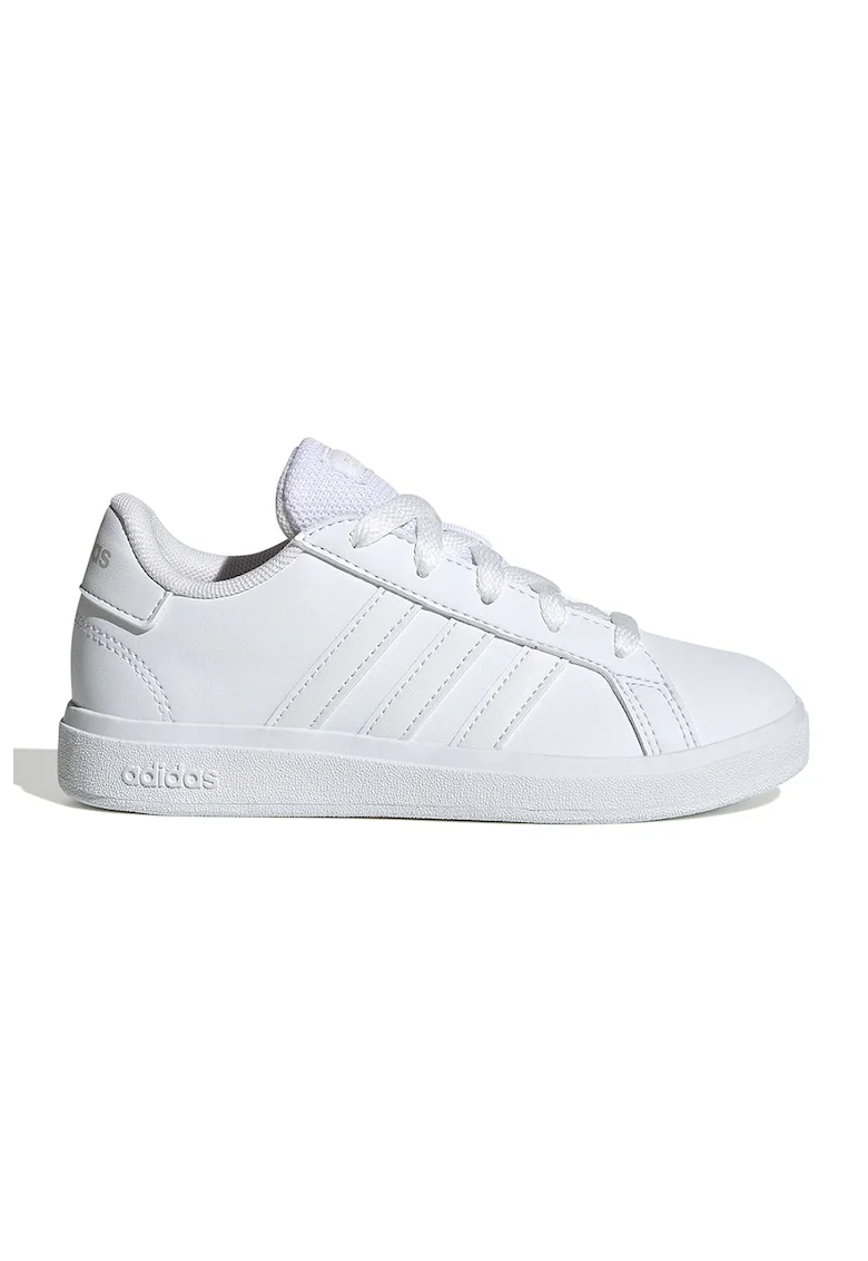 Pantofi sport din piele ecologica Grand Court 2.0, Alb