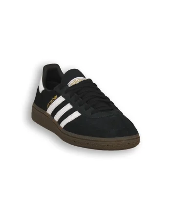 Pantofi sport dama  Handbal IH8010, piele intoarsa, negru