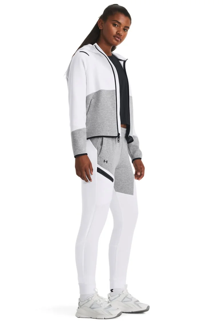 Pantaloni relaxed-fit pentru antrenament Unstoppable, Alb/Gri