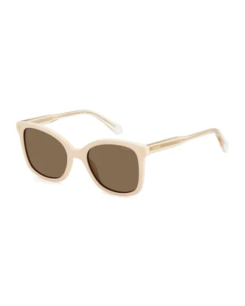 Ochelari de soare butterfly polarizati, Alb fildes/Gri deschis