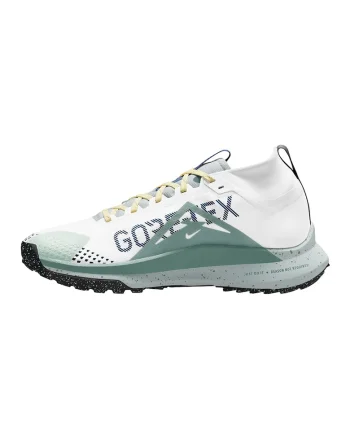 Pantofi impermeabili pentru alergare React Pegasus Trail 4, Alb/Verde persan