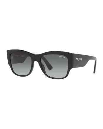 Ochelari de soare cu lentile in degrade, Negru