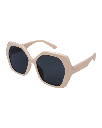 Ochelari de soare hexagonali, Bej
