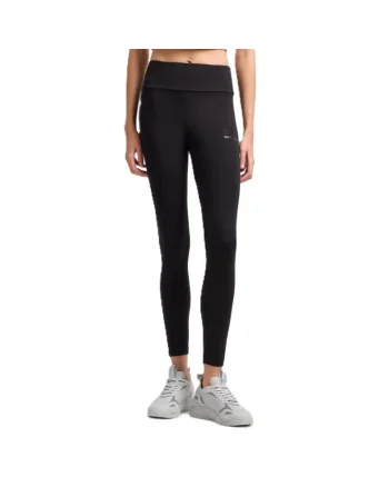 Colanti  pentru Femei, w leggings high waist fancy strass, 7W000169-AF12484-UC001, XS INTL, Negru