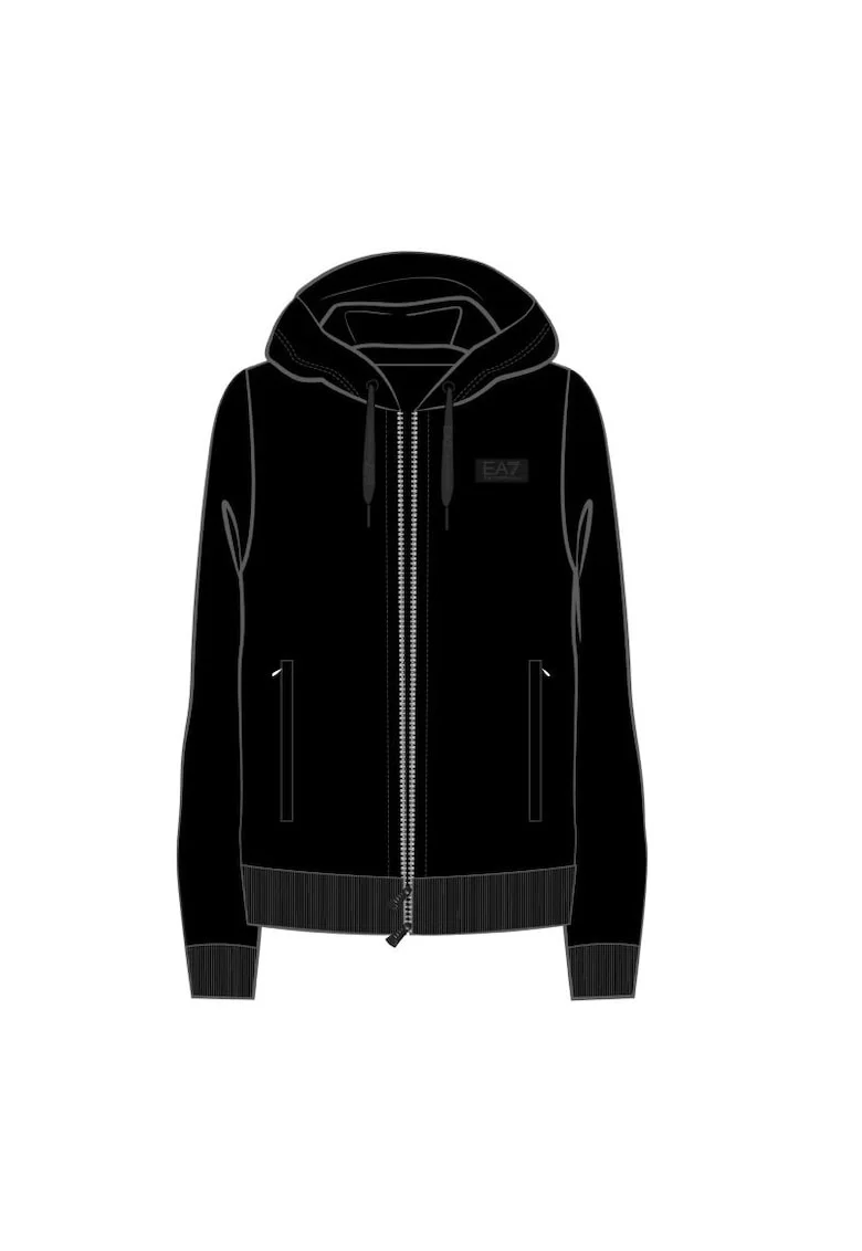 Bluza  pentru Drumetie, 6DPM26-PJODZ-1200, Negru, Negru