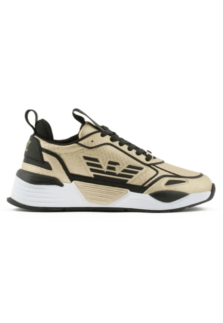 Pantofi sport  pentru Femei, ace runner python, X8X160-XK365-S996, Auriu, Auriu