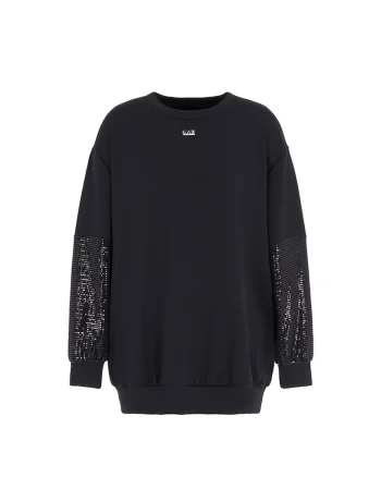 Bluza  pentru Femei, W T-Top Fz, 3RTM29-TJKRZ-1200, Negru, Negru