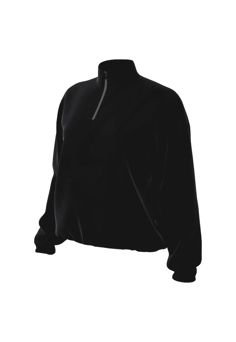 Bluza cu fermoar  W NSW CLLCTN COZY LOGO QZ-FV7806-010