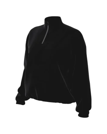 Bluza cu fermoar  W NSW CLLCTN COZY LOGO QZ-FV7806-010