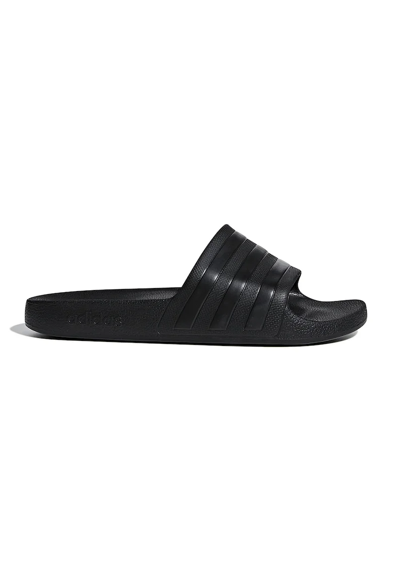 Papuci din cauciuc Adilette Aqua, Negru