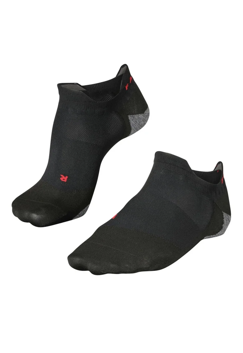 Sosete pentru alergare ultra-usoare, cu amortizare redusa RU5 Race Invisible, Negru