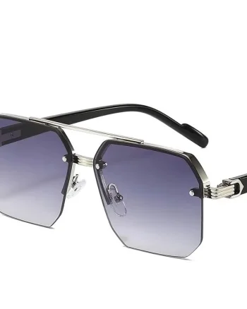Ochelari de soare unisex, SG190, Gri/Argintiu