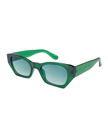 Ochelari de soare cat-eye rotunjiti Jasmine, Verde