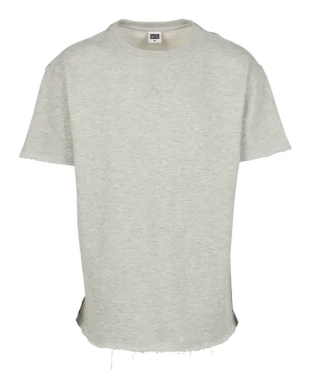 Tricou din amestec de bumbac, Gri melange