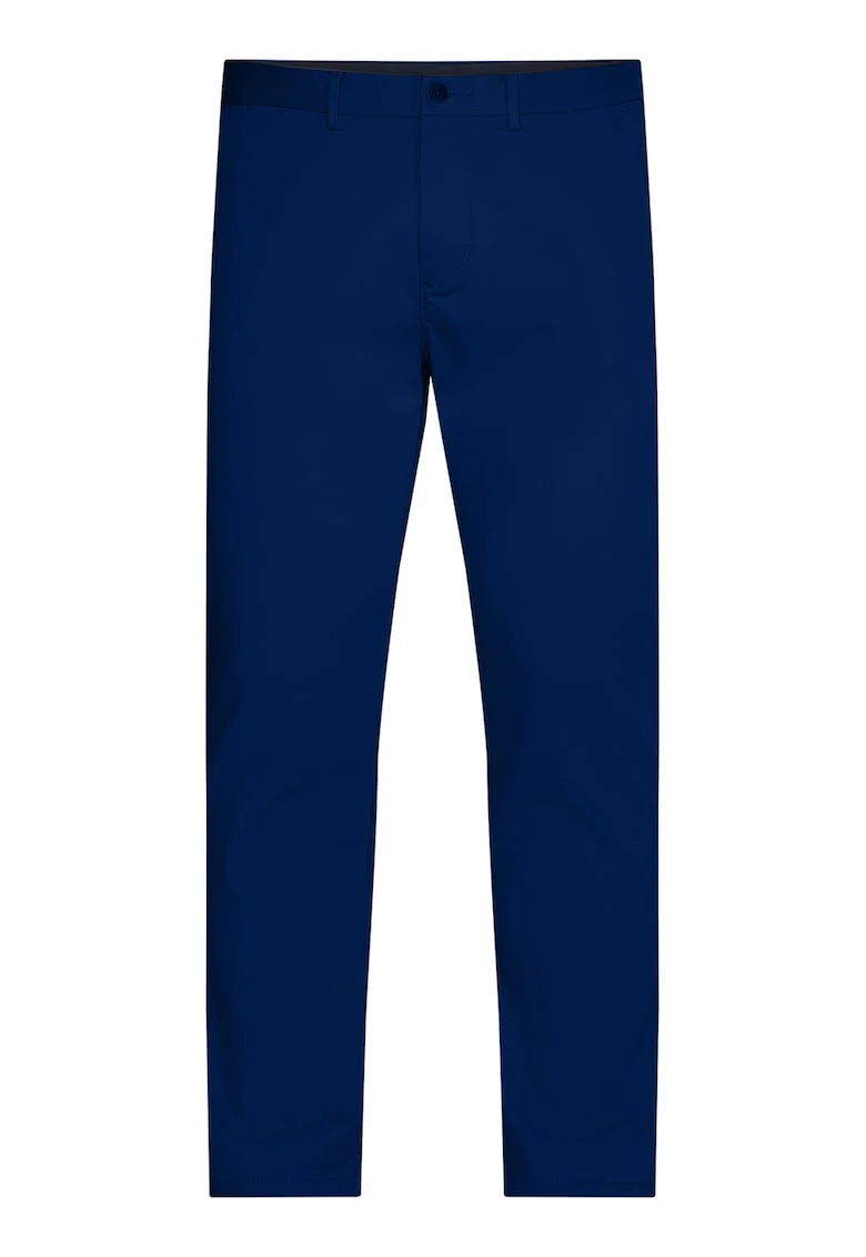 Pantaloni chino slim fit Bleeker, Albastru ultramarin