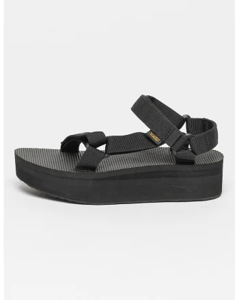 Sandale wedge din material textil cu velcro Universal