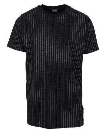 Tricou din bumbac cu imprimeu text, Negru