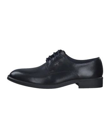 Pantofi derby din piele, Negru