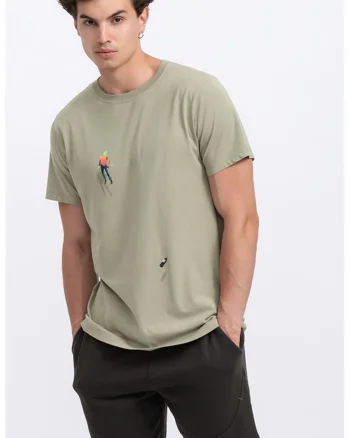 Tricou unisex de bumbac, Gri deschis
