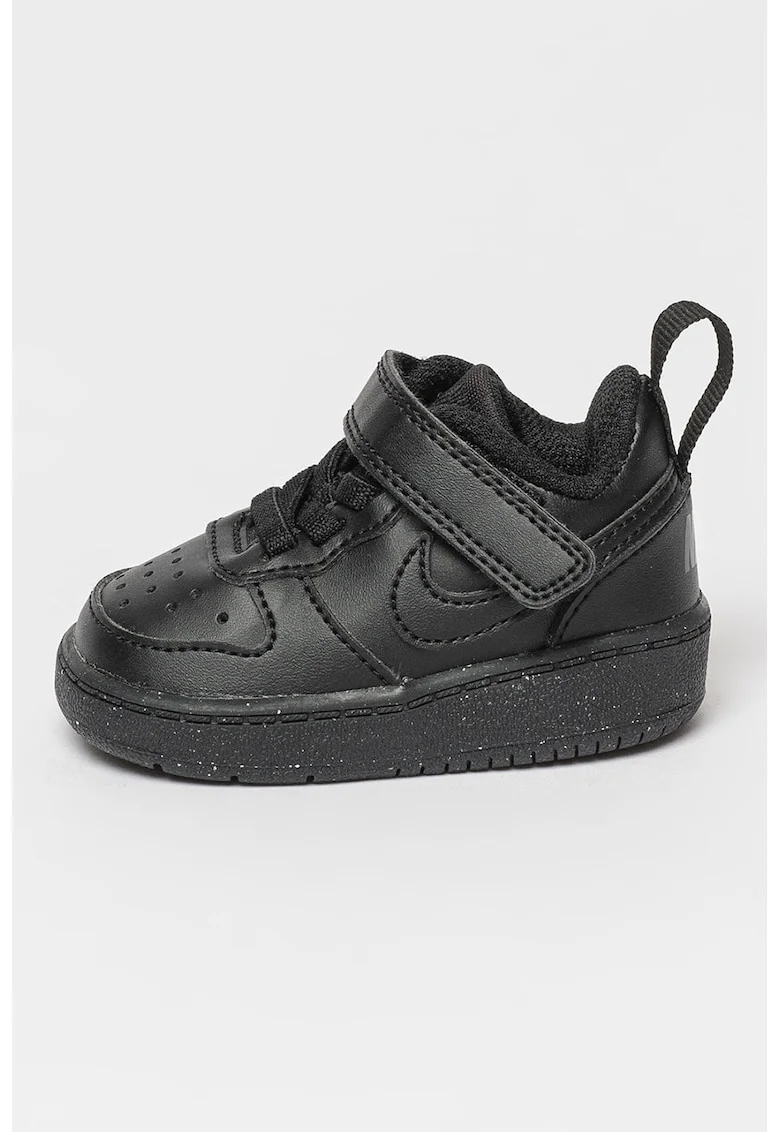 Pantofi sport Court Borough cu inchidere velcro, Negru