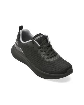 Pantofi sport SKECHERS negri, BOBS MODA FLEX, din material textil