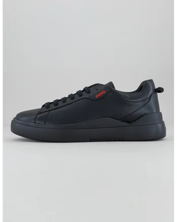 Pantofi sport de piele Blake, Negru stins