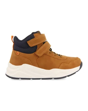 Ghete cu velcro Lorinci, Caramel/Bleumarin