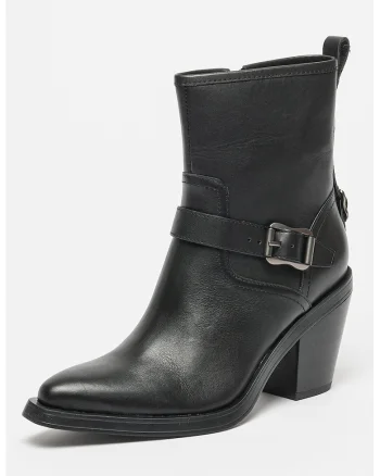 Ghete de piele Joy, Negru