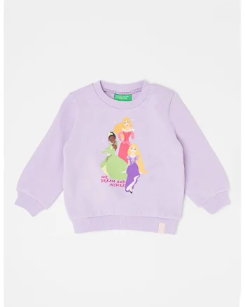 Bluza de trening cu imprimeu grafic, Lila