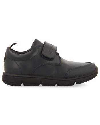 Pantofi cu insertii de piele, Bleumarin