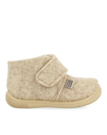Ghete cu velcro, Bej