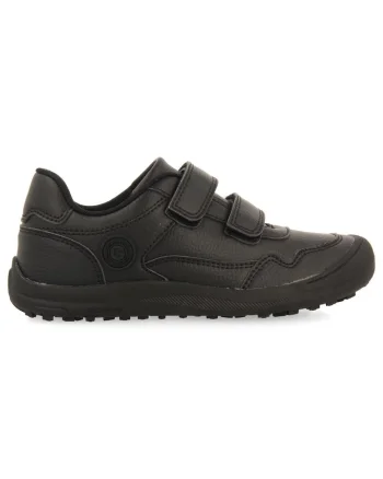 Pantofi sport de piele cu velcro Gardony, Negru